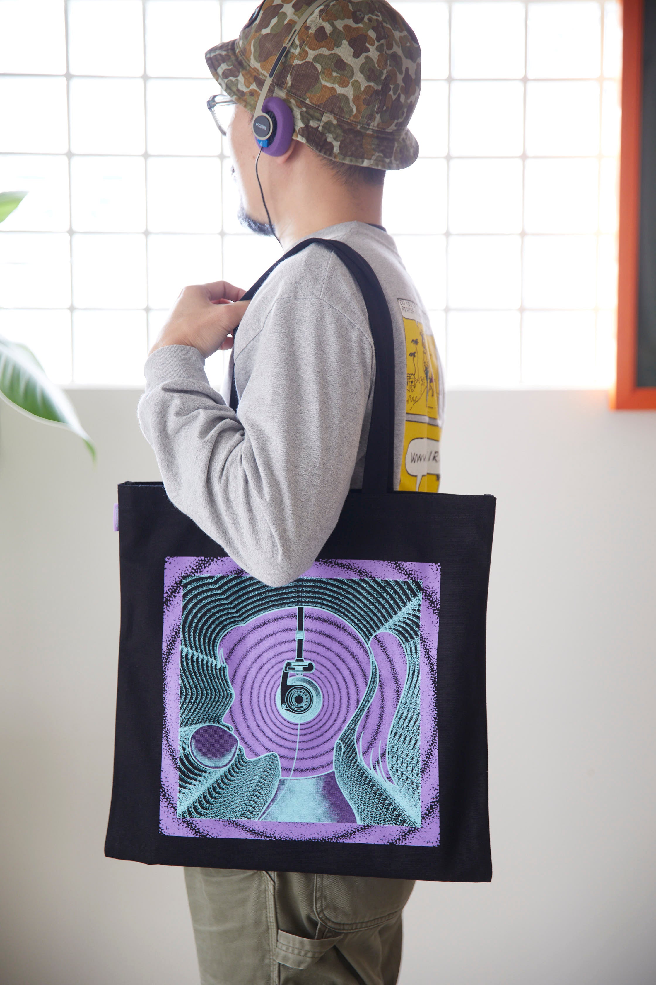 「Yaxi girl」Record Tote Bag