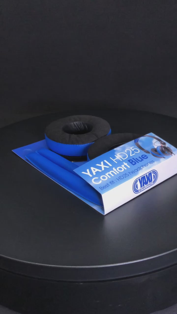 【特価商品】YAXI HD25 Comfort Blue イヤーパッド 楽天市場】YAXI HD25 Comfort Blue イヤーパッド｜SENNHEISER HD25